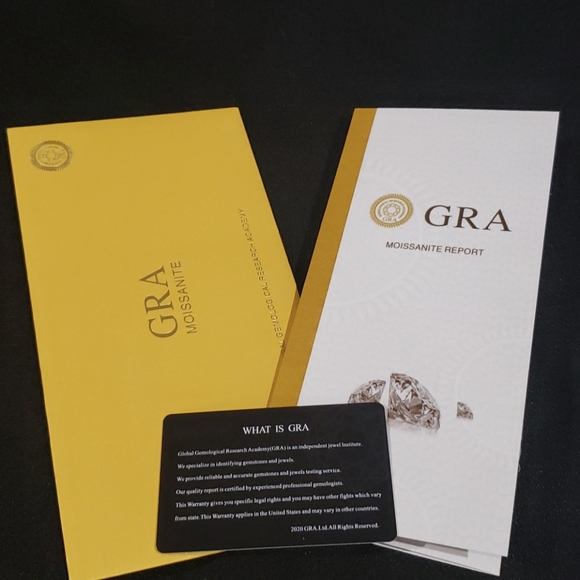 🆕️ Certified 3ct. t.w. Moissanite Diamond Solitaire - Picture 12 of 16